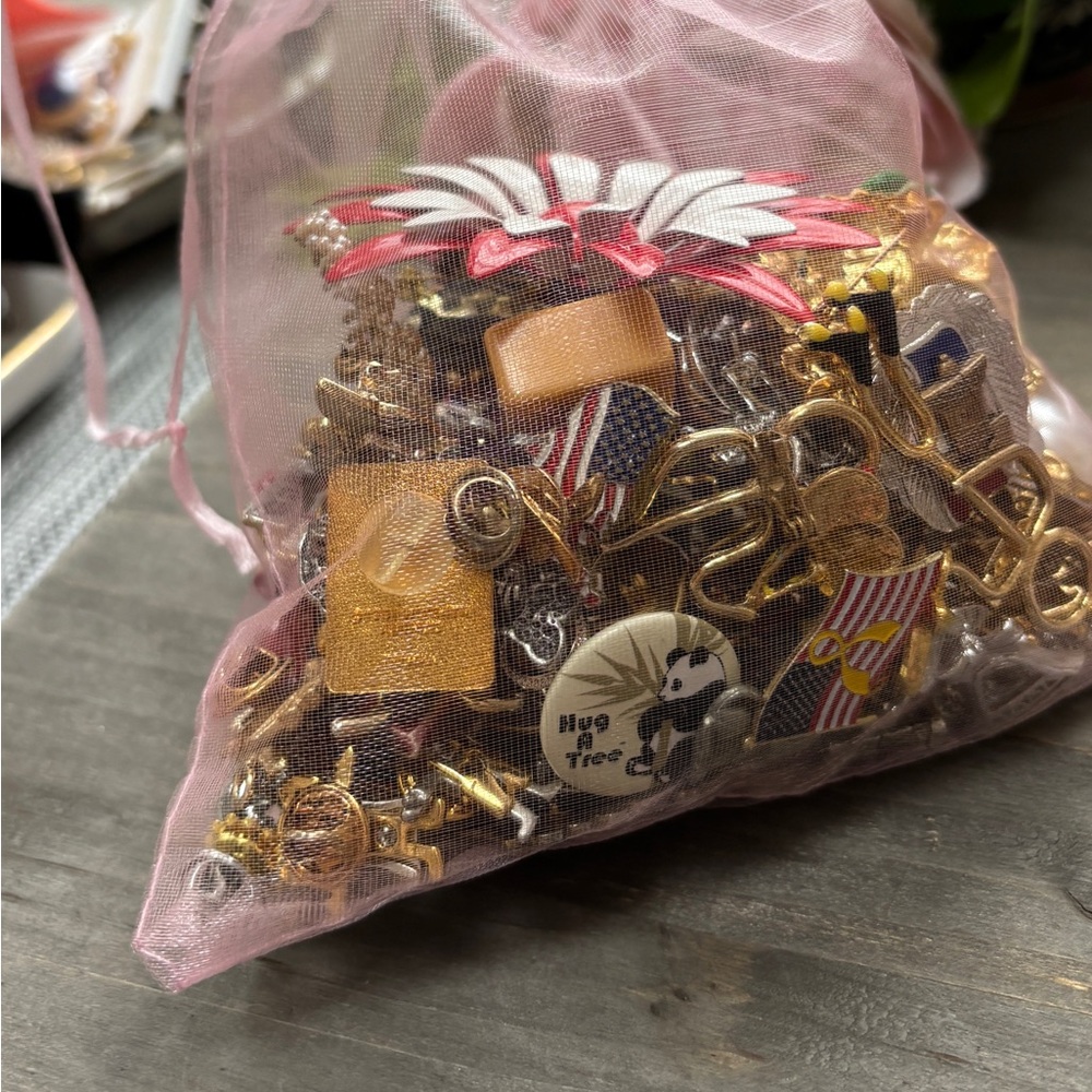 Mystery bag of Pins and Brooches! Over 80 pieces